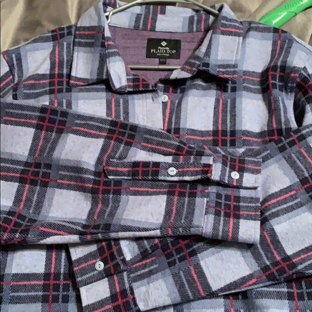 Plaid Top - Picture 3 of 3
